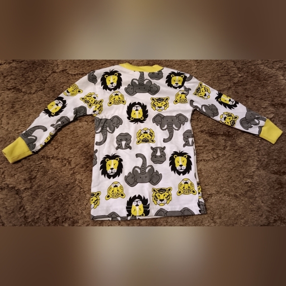 Mon Pettt Kids Night Top Lions Size 12 Months - Picture 3 of 3